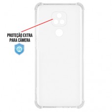 Capa Silicone TPU Antishock Premium para Motorola Moto E7 - Transparente